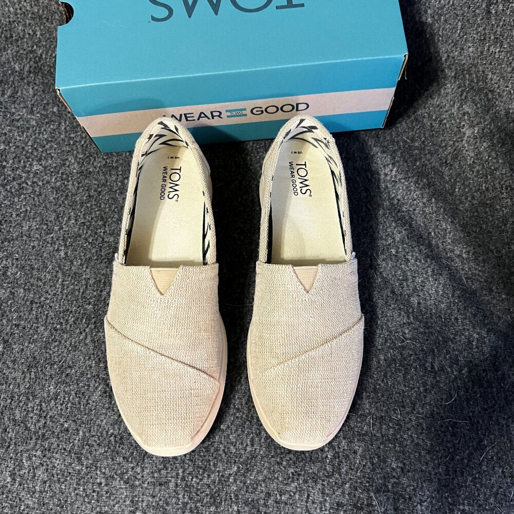 Toms Alpargata Plus Heritage Canvas Size 7
